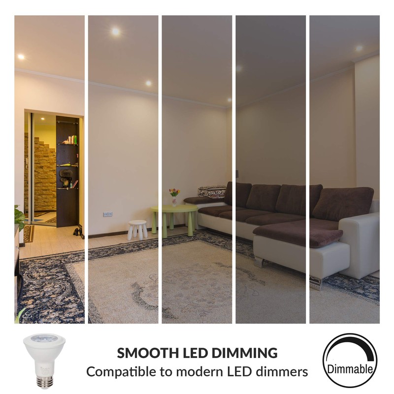 Simba Lighting LED PAR20 Light Bulb 6W 38deg Spotlight Dimmable
