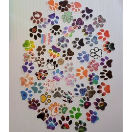 Unbranded Dachshund Travel Pouch for Cosmetics, Jewelry, Pens & Dog Paw Stickers