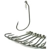 Blue Ocean Offset Hooks Easy with Worm Keeper, 1/0, 2/0,