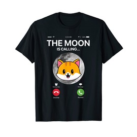 CateCoin The Moon Is Calling CATE Token Meme Coin T-Shirt