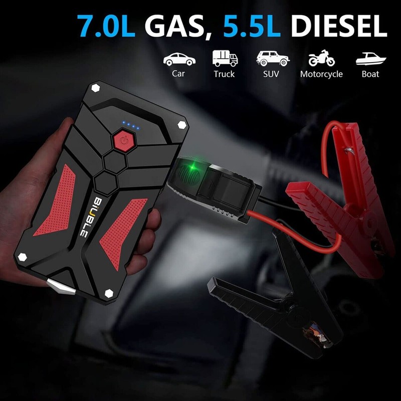 BIUBLE Jump Starter Car Jump Starter Auto Battery Booster Pack