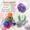 Yayatty 10 Colours Wool for Crocheting, Gradient Wool for Crocheting,