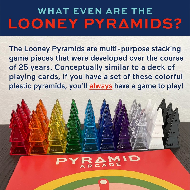 Looney Labs Pyramid Arcade Board Game - Ultimate Game Library
