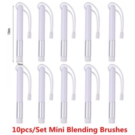 10 Pack Mini Blending Brushes Sets for Card Making Drawing Craft Ink Brush Sets for Cutting Scrapbooking Background Card Stencils Punching Card Making Stamping Crafting Tool