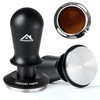 ShanSon 53mm Espresso Tamper,Coffee Accessories,Triple Spring 25lb Constant Pressure, Audible