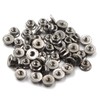 M4 Flange Nut Hex Lock Nuts,304 Stainless Steel (Pack of