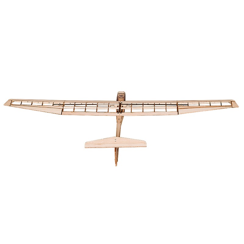 F1501 Balsa Airplane Glider 1550mm Wingspan Easy to Control Wood