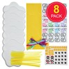 Baker Ross FN397 Fried Egg Mix & Match Decoration Kits