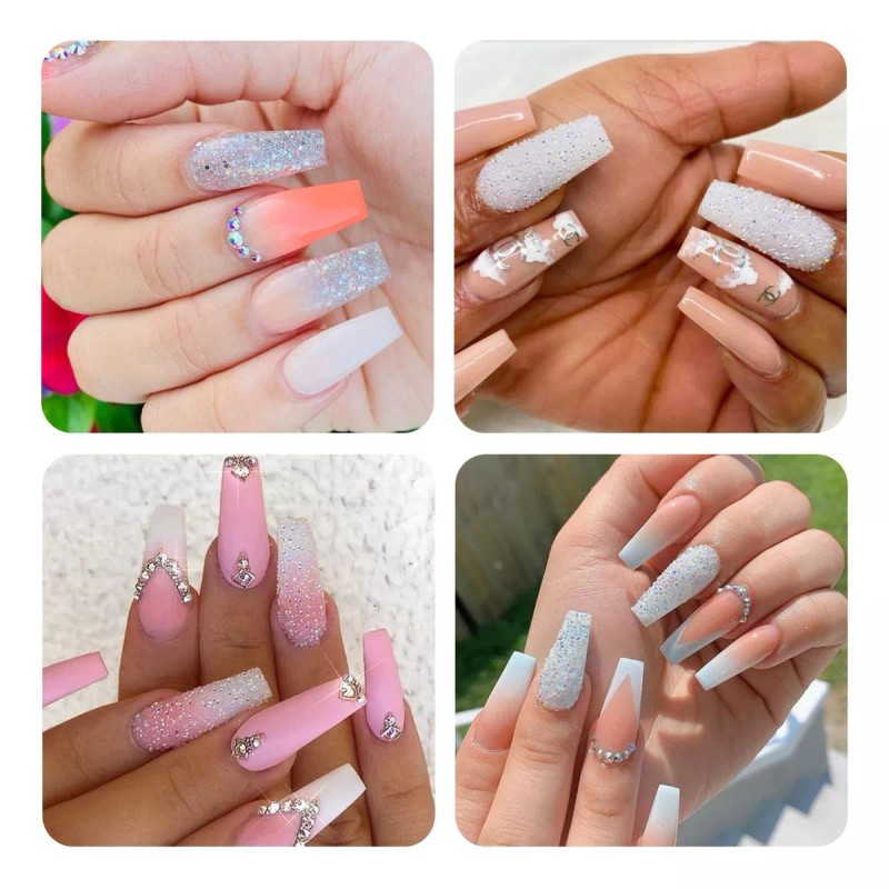 Courhope Pedreria Cristal Para Decoracion Kit De Uñas Ss16 2000
