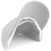 Daxton Performance Cool Tech Baseball Hat - White Cap, Silver