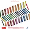 Doms 50 Assorted Colour Shades Oil Pastels - Rich Bright
