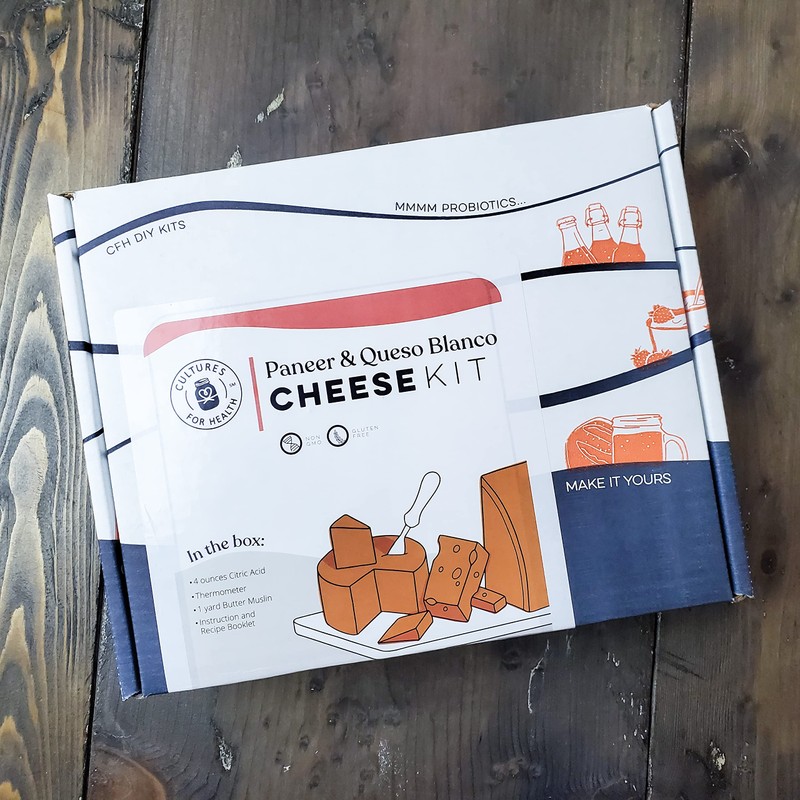Cultures for Health Paneer & Queso Blanco Artisan Cheesemaking Kit