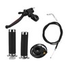 Throttle Clutch Handle Kit Waterproof Ergonomic Replacement for 49cc 60cc