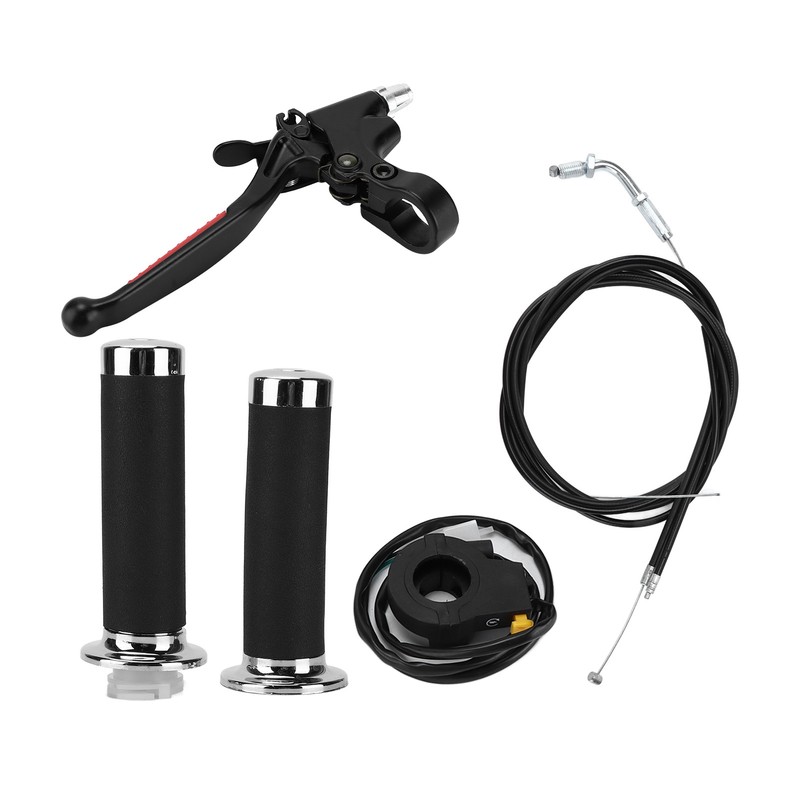 Throttle Clutch Handle Kit Waterproof Ergonomic Replacement for 49cc 60cc