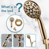 Cobbe 8 Functions Shower Head with handheld, High Pressure Shower