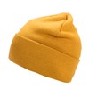 MASADA Women's and Men's Beanie Winter Hat, ochre-yellow