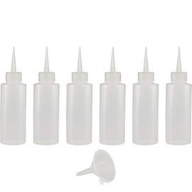 Set of 18 Artist Paint Bottles for Detailing, Acrylic Pours, Fluid Media, Misting, Watercolors, Craft and Hobby Set - 3 Different Types of Nozzles
