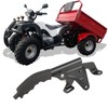 11.8in Parking Brake Lever Anti‑Slip Rubber Grip for 150cc 200cc