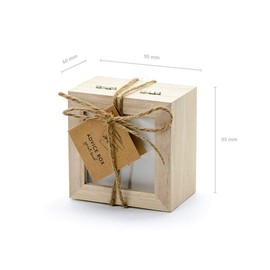Luck and Luck Advice Guest Book Wooden Box Alternative Weddings with 110 cards