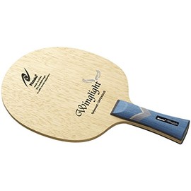 Nittaku NE-6166 Table Tennis Racket, Wing Light, Shake Hand, for Attack, 5 Plywood, Flare