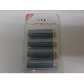 4 x Coarse Replacement Rollers Compatible with Emjoi Micro Pedi Callous Remover