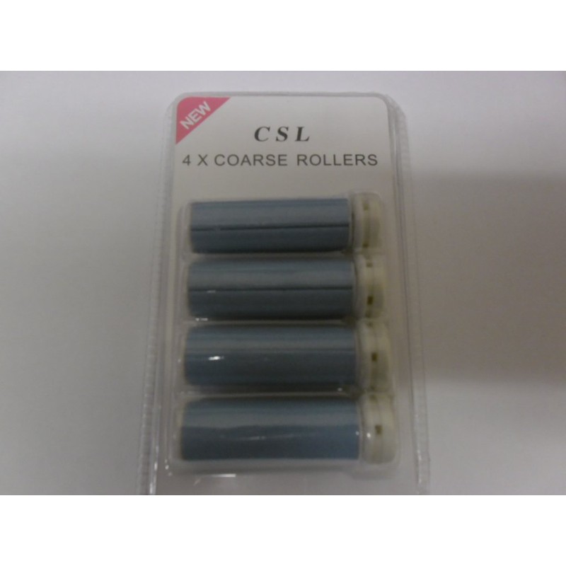 4 x Coarse Replacement Rollers Compatible with Emjoi Micro Pedi