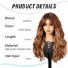 purshine Long Ombre Brown Wig for Women, 22 Inch Long