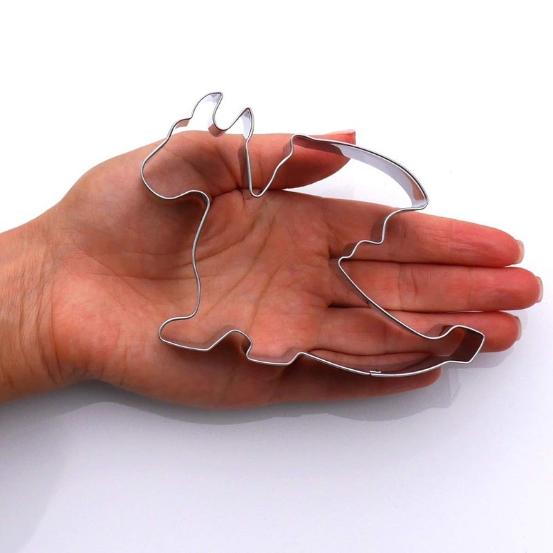 Dragon Cookie Cutter - Stainless Steel by Sweet Cookie Crumbs