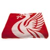 Forever Collectibles Liverpool FC Crest Fleece Blanket, Red/White, 127 x