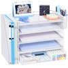 OPNICE Desk Organizers and Accessories with File Holder, 5-Tier Office