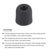sourcing map Replacement Foam Ear Tips Earbuds Bud 3-4mm Small