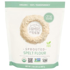 One Degree Organics Organic Sprouted Spelt Flour, 32 oz