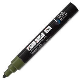 posca Paint Marker - Khaki Green, Bullet Tip, 2.5 mm