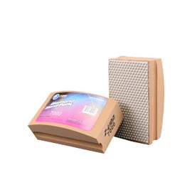 Boxonly Diamond Sanding Hand Pad Blocks 7000 Grit Arc Shape Back Hand-Held Block For Grinding,Polishing,Sharp Edges