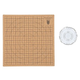 Macrame Board Double Side Macrame Project Board DIY Grids Braiding Board with Pins for Jewelry Making Bracelets Display 11.8x11.8 Inch