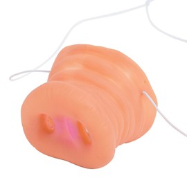 Fun Express - Pig Nose Mask - Apparel Accessories - Costume Accessories - Misc Costume Accessories - 12 Pieces