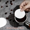 400 PCS 64mm Direct Paper Filters Compatible with Aeropress All