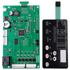 42002-0007S Control Board Kit Compatible with Pentair MasterTemp 400/300/250/200 & Sta-Rite Max-E-Therm SR400/SR333/SR200 Pool & Spa Heaters, Replaces 461105 with 472610Z Switch Pad