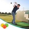 PATIKIL Golf Practice Balls, 8 Pack 42mm Limited Flight Plastic