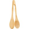 Alphax 907541 Bamboo Tongs, 8.3 x 1.8 inches (21 x