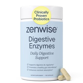 Zenwise - Probióticos y prebióticos digestivos -100 unidades
