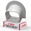 DuctlessAire Mini Split Line Set Cover - Lineset Covers for