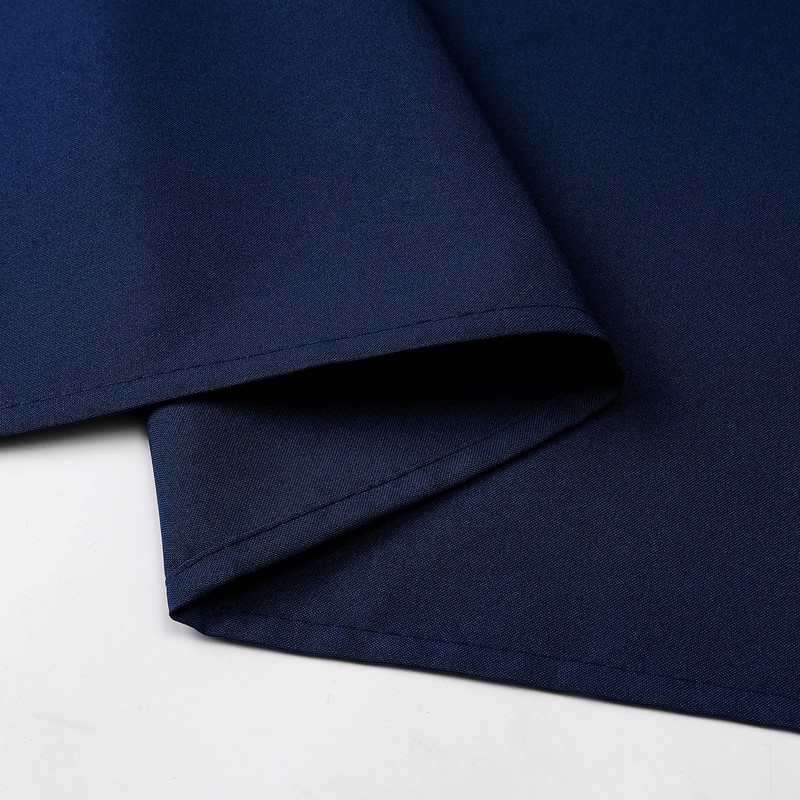 Home Direct Quality Square Fabric Tablecloth 180x180cm 70"x70" Navy Blue