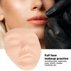 5D Makeup Practice Mannequin Solid Silicone Elastic Soft Microblading Supplies