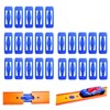 [25 Pack] K TOMOTO Racetrack Connectors Compatible with Hot Wheels