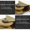 Pack of 2 Sliding Gate Wheels, 50 mm Sliding Gate