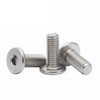 Low Profile Thin Head Stainless Steel Bolts Hex Head 10-60mm