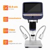 Andonstar AD106S Digital USB Microscope 4.3" Screen Microscope for Soldering/PCB/Watch/Phone