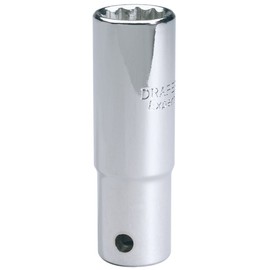 Draper 83929 Expert 30mm 1/2 Square Drive Hi-Torq® 12 Point Deep Socket (Sold Loose)