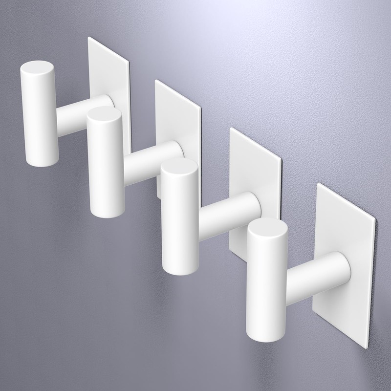VAEHOLD Wall Towel Hooks, Heavy Duty Sticky Holder Waterproof Towel